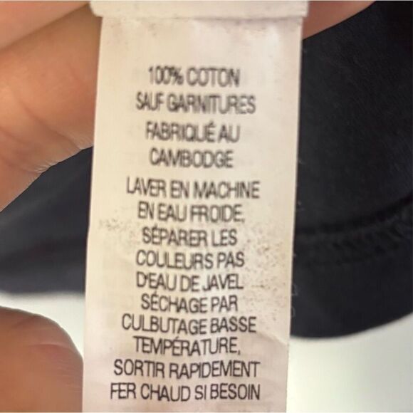 L.L. Bean Turtleneck Shirt Men's XL Mock Blue Long Sleeve Baselayer Warm FLAW - Picture 6 of 8